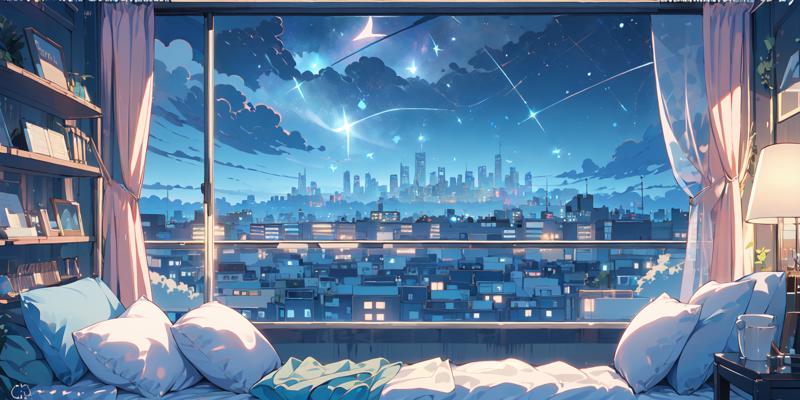 19494-3988319095-(masterpiece_1.2), best quality,PIXIV,cozy animation scenes,_window, scenery, night, sky, no humans, night sky, star (sky), city.png